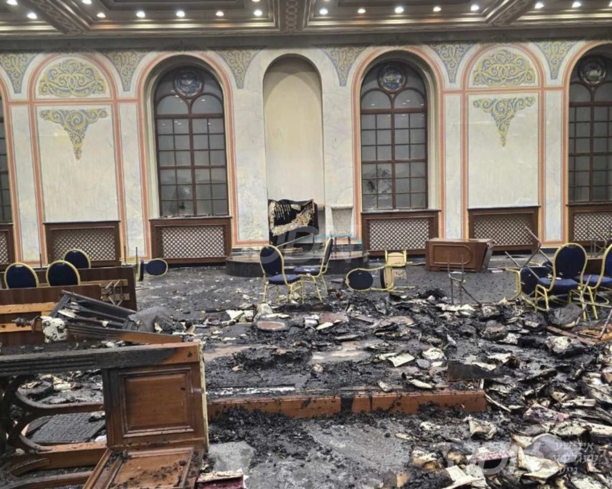 היסטארישע שוהל אין שטאט סאדיגורא אונטערגעצינדן און וואנדאליזירט רח&quot;ל