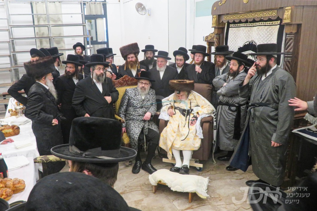 שמחת הברית פון אן אור אייניקל פון האדמו"ר מתולדות אברהם יצחק