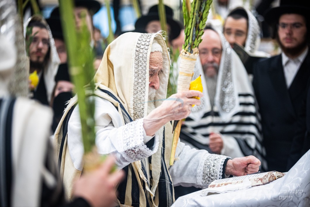 סוכות אין חצר הקודש בית חיים יהושע