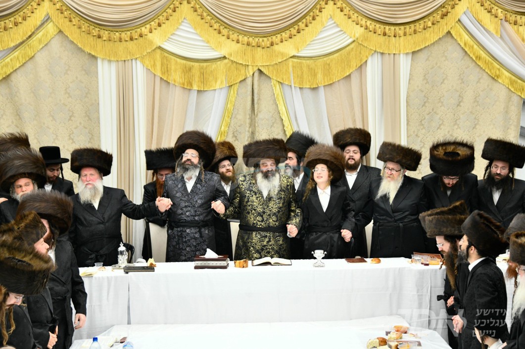 שמחת הפארשפיל פון החתן בן האדמו"ר מזוטשקא