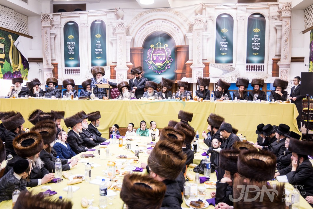 שמחת השבע ברכות בבית סעליש - אולם - פאלטישאן וויליאמסבורג - זידיטשויב