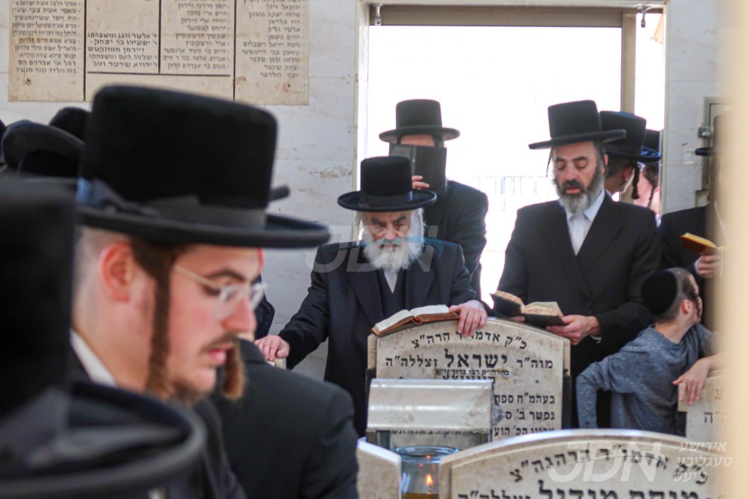 האדמו"ר מוויזניץ פון ירושלים באזוכט אין ארה"ק