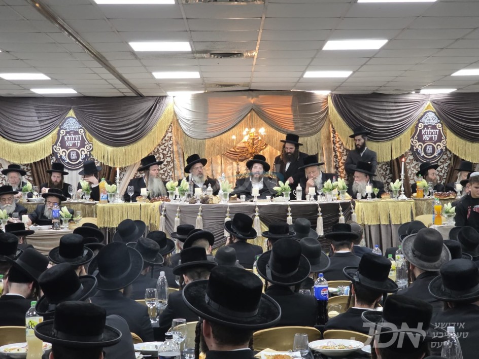 יארצייט פון הרה"ק משומרי אמונים זצ"ל ביי נכדו הגה"צ ראש ישיבת שומרי אמונים