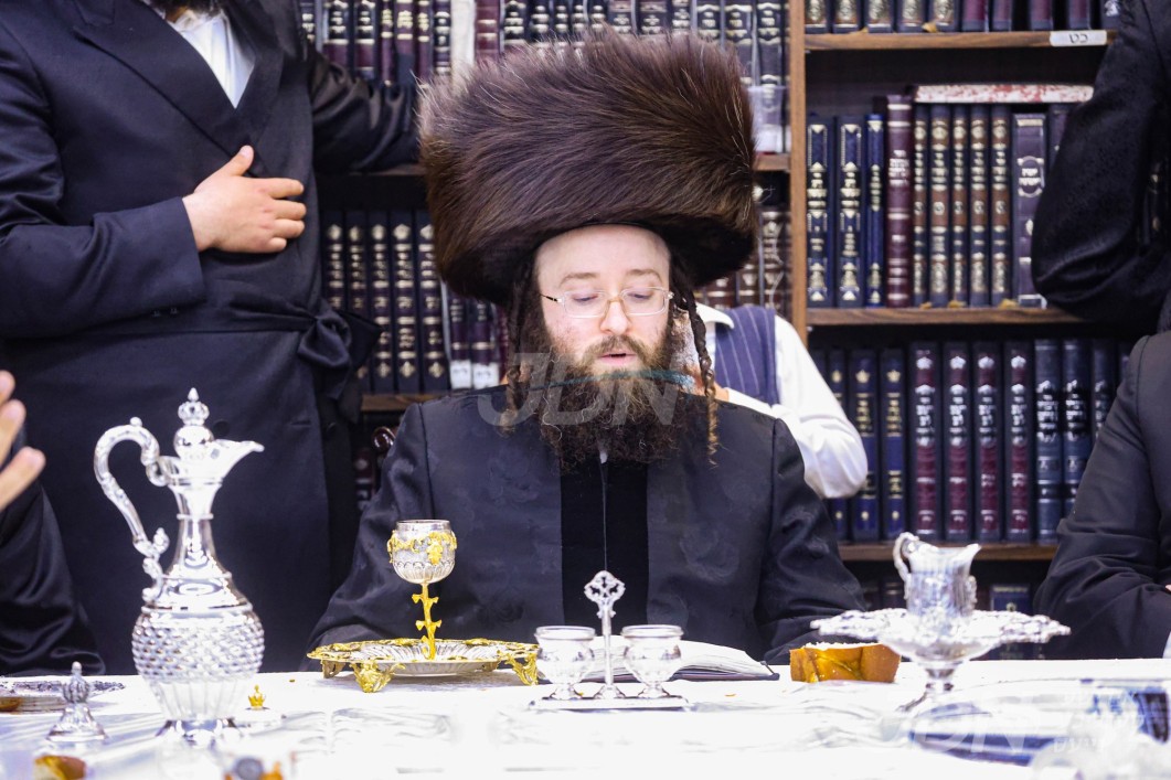 האדמו"ר מקאסוב מוצש"ק אין ירושלים