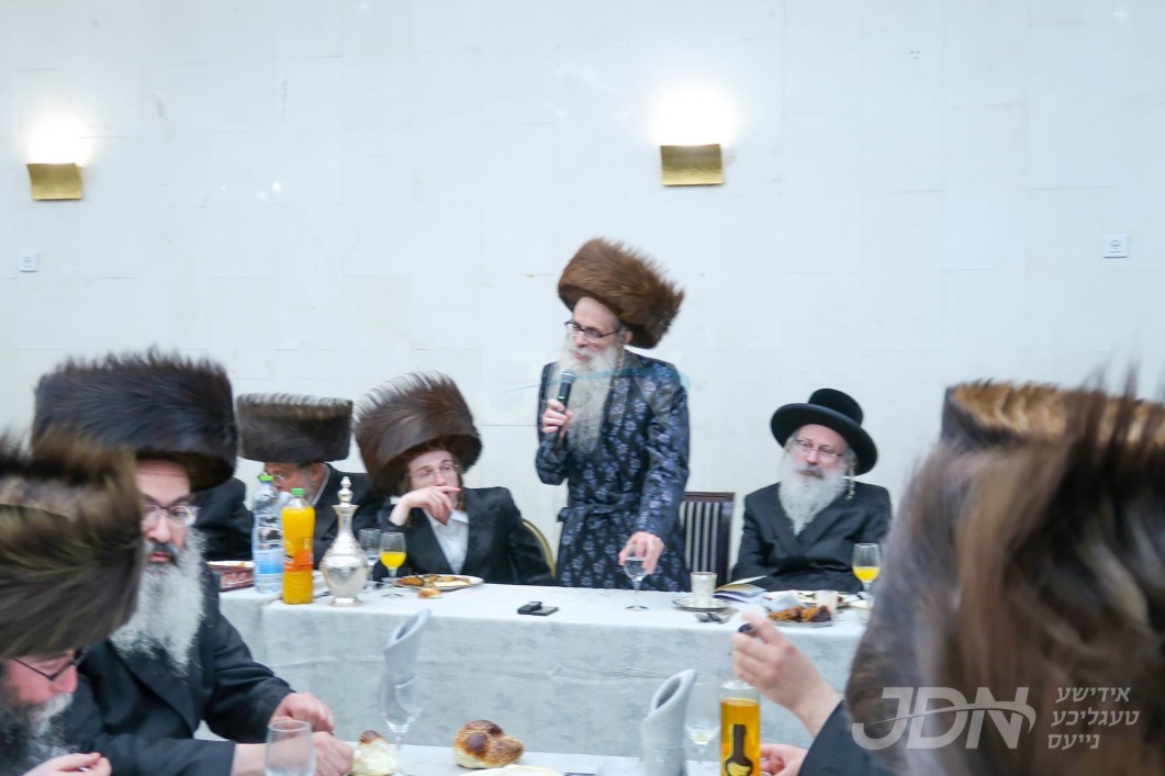 שמחת השבע ברכות פון אן אייניקל פון האדמו"ר מצאנז זוועהיל אין בני ברק