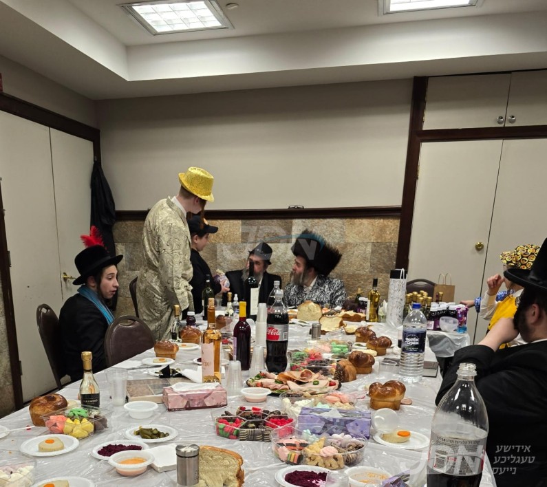 פורים ביי הגה"צ רבי שמואל ארי' עקשטיין