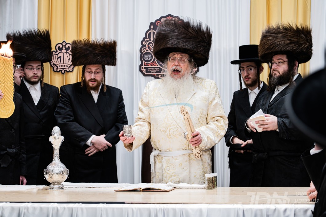 האדמו"ר מטאהש שב"ק אין ישיבה גדולה תורת משולם פייש טאהש אין ניו יארק