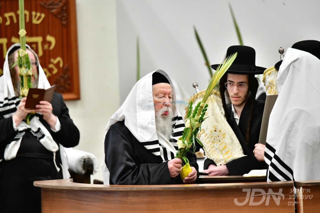 סוכות אין חצר הקודש גור