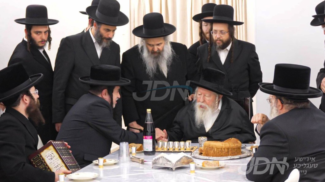 נייע קרן אוועקגעשטעלט צו העלפן כלל עולם הישיבות, ביי אייגענארטיגע באזוך פון הנגיד ר' יואל לאנדא ביי כ"ק אדמו"ר מגור שליט"א