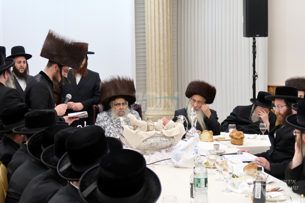 שמחת פדיון הבן פון אן אור אייניקל פון האדמו"ר מסאטמאר