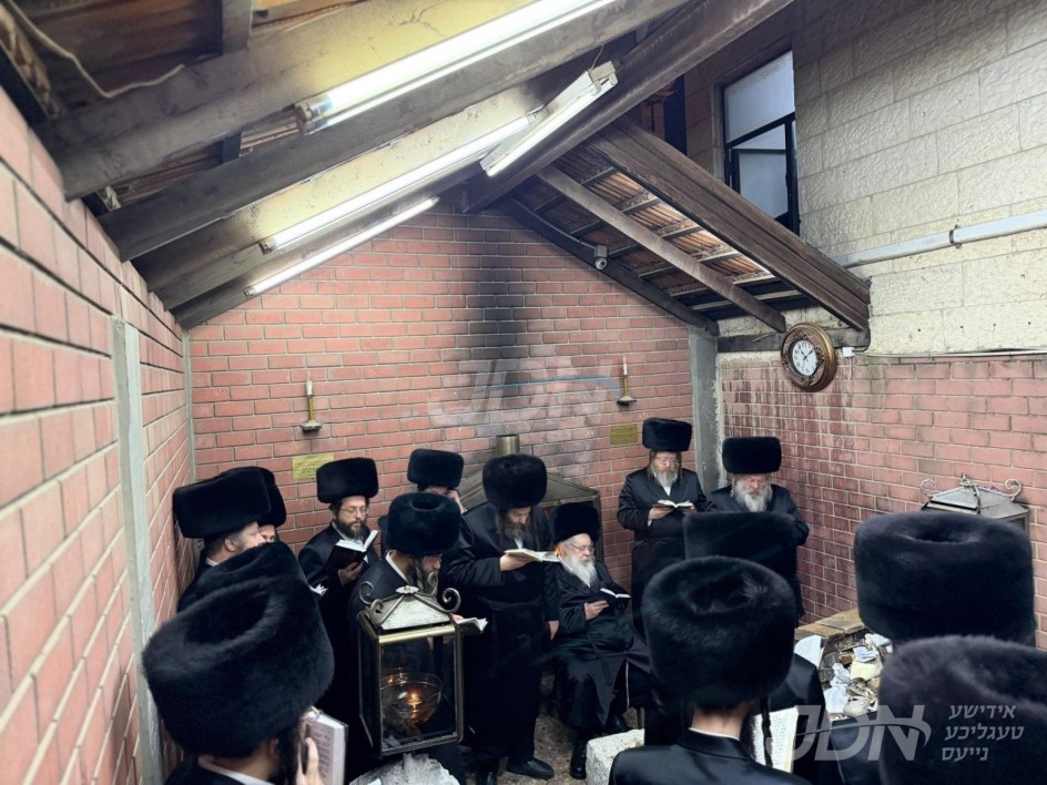 לקיים בנו חכמי ישראל: האדמו"ר מגור וועט אריבערגיין מעדיצינישע באהאנדלונגען אין הדסה שפיטאל