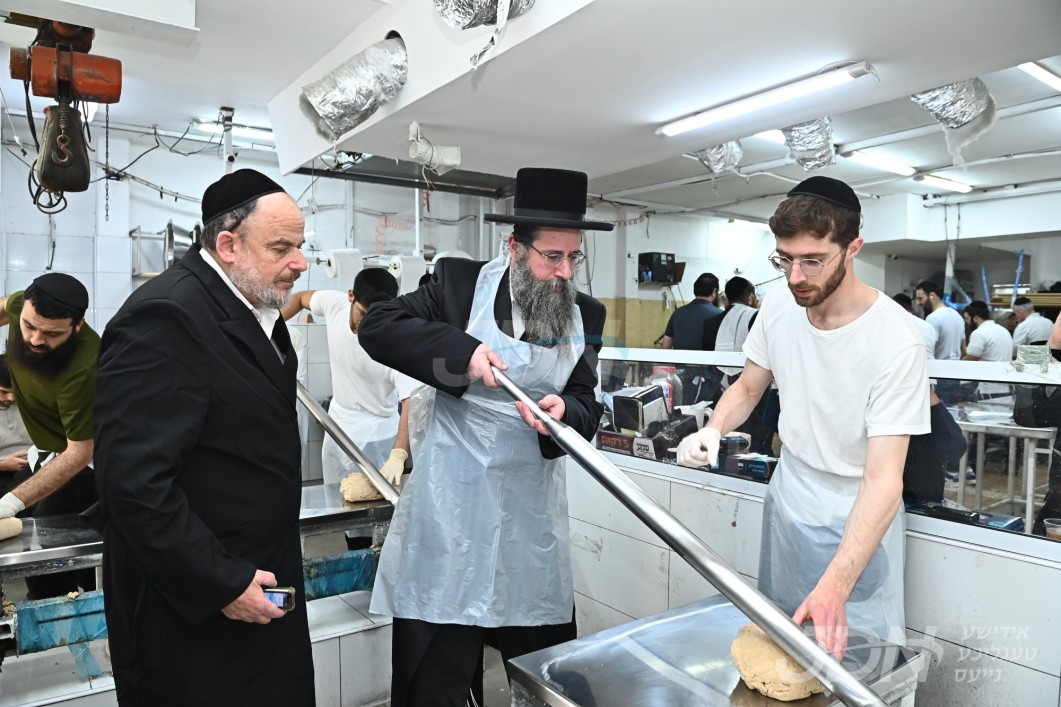 האדמו"ר מטאלנא ביים באקן מצות