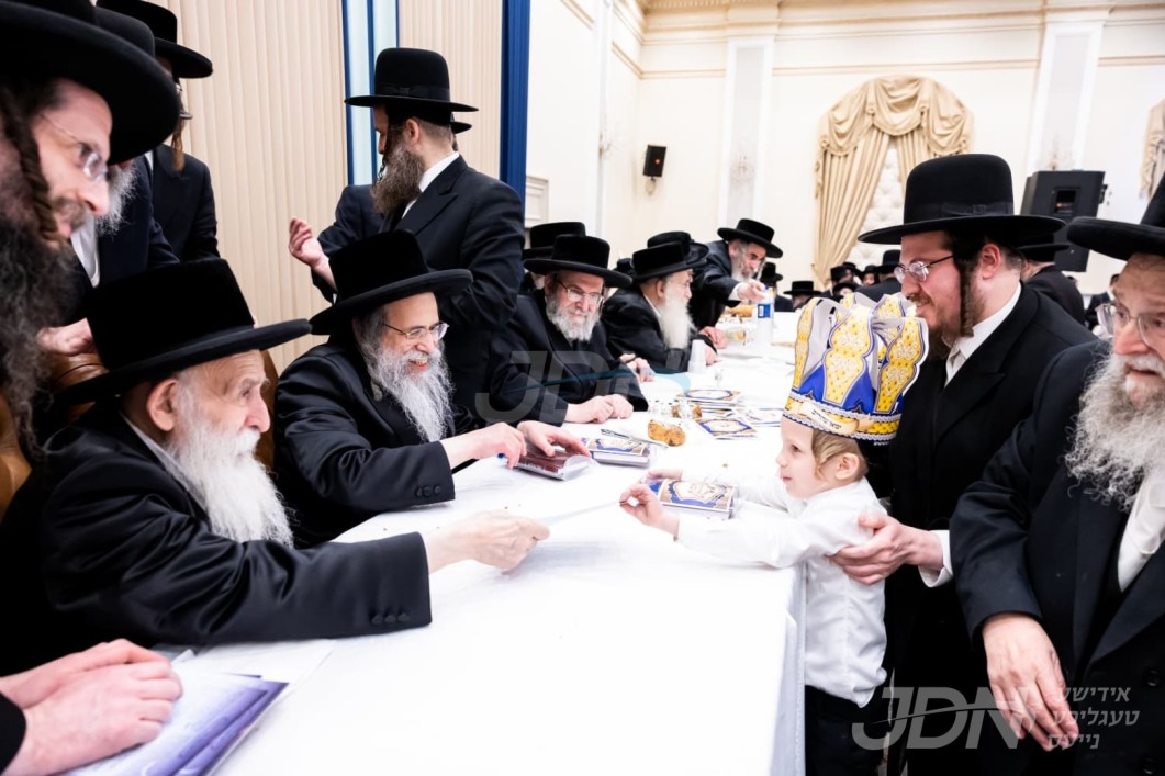 חומש סעודה אין תלמוד תורה סאטאמר אין מאנסי