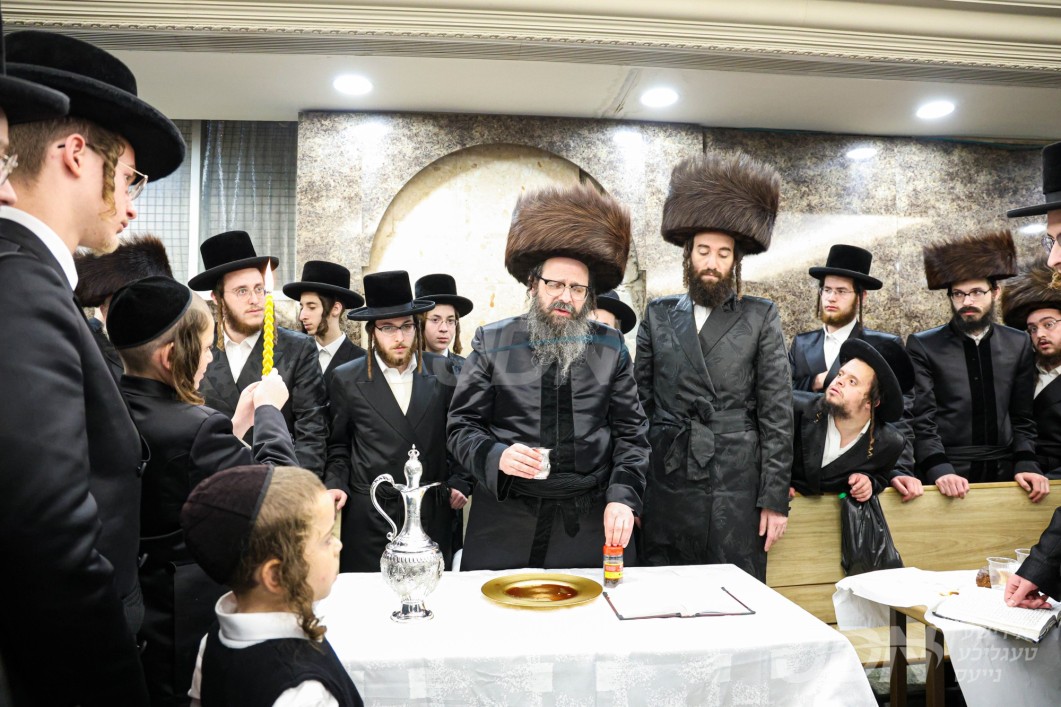 האדמו"ר מזוועהיל מוצש"ק אין ירושלים