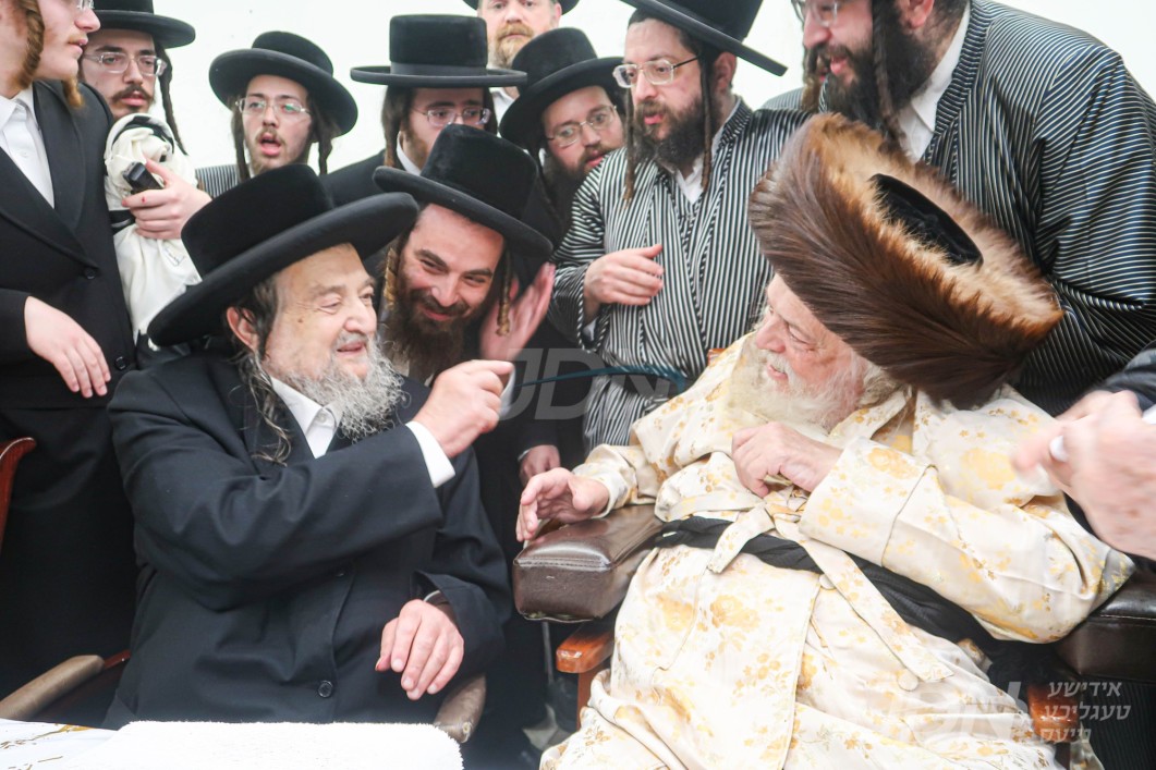 שמחת הברית פון אן אור אייניקל פון האדמו"ר מתולדות אברהם יצחק