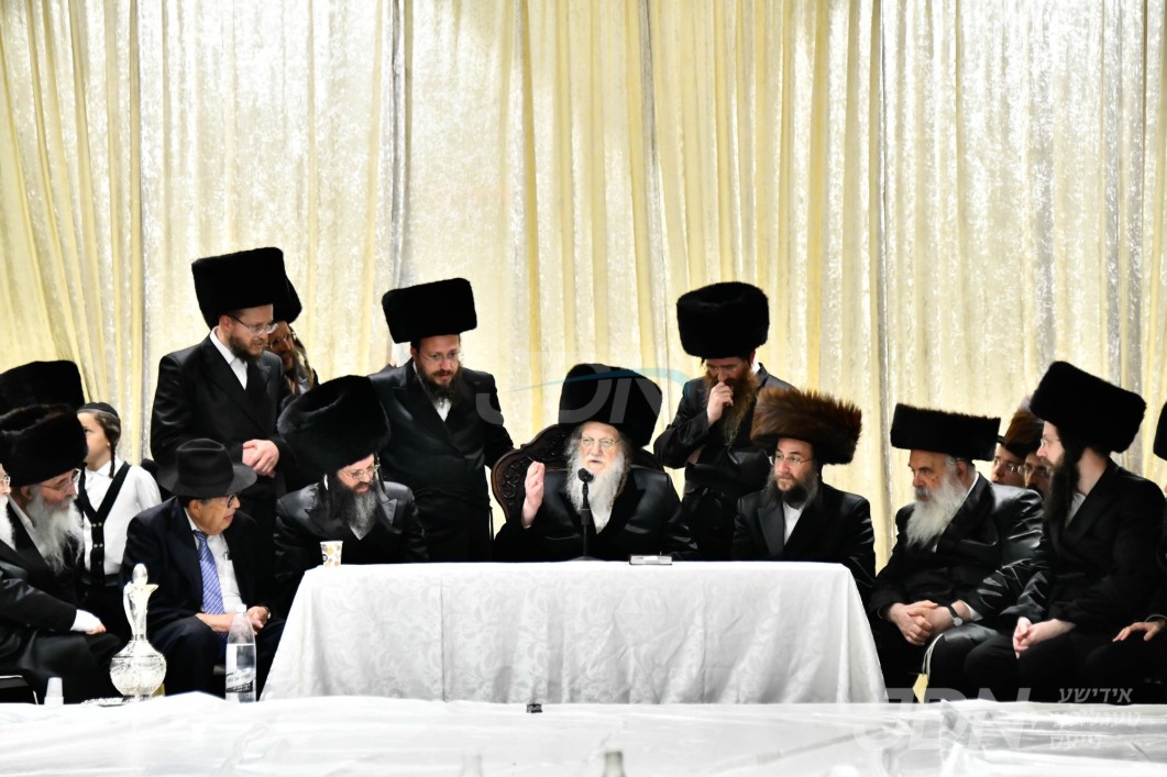 שבת התאחדות אין מצפה יריחו פאר חסידי מאדזיץ