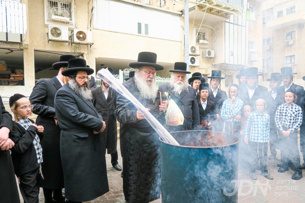 פסח אין חצר הקודש נדבורנה