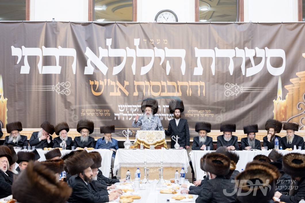 יארצייט פון הרה"ק מסאטמאר זי"ע ביי גאב"ד סאטמאר מאנסי