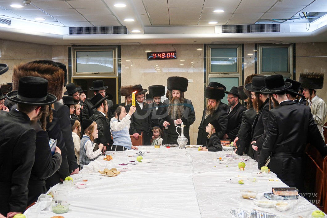 האדמו"ר מאמשינאוו ארה"ב מוצש"ק אין ירושלים