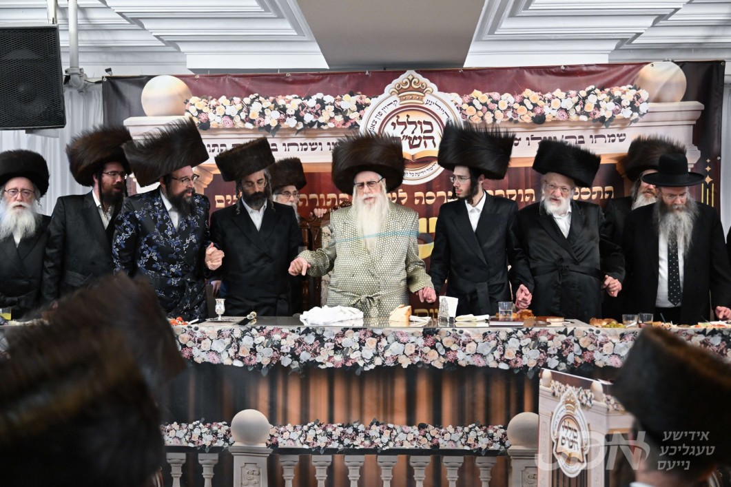שמחת השבע ברכות פון אן אייניקל פון האדמו"ר מצאנז פאר לומדי כוללי הש"ס
