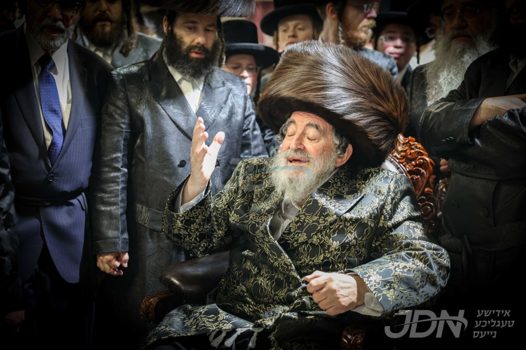 עורי נא התעוררי נא: האדמו"ר מוויזניץ לרפו"ש איז ערנסט אפגעשוואכט די לעצטערע טעג